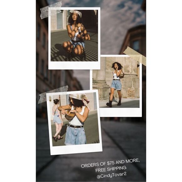 Blue crop top - Picture 6 of 6